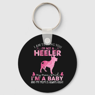 Heeler Mum Key Ring