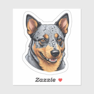 Heeler Sticker