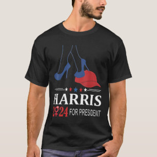Heels Stepping On Red Mega Hat Election 2024 1  T-Shirt
