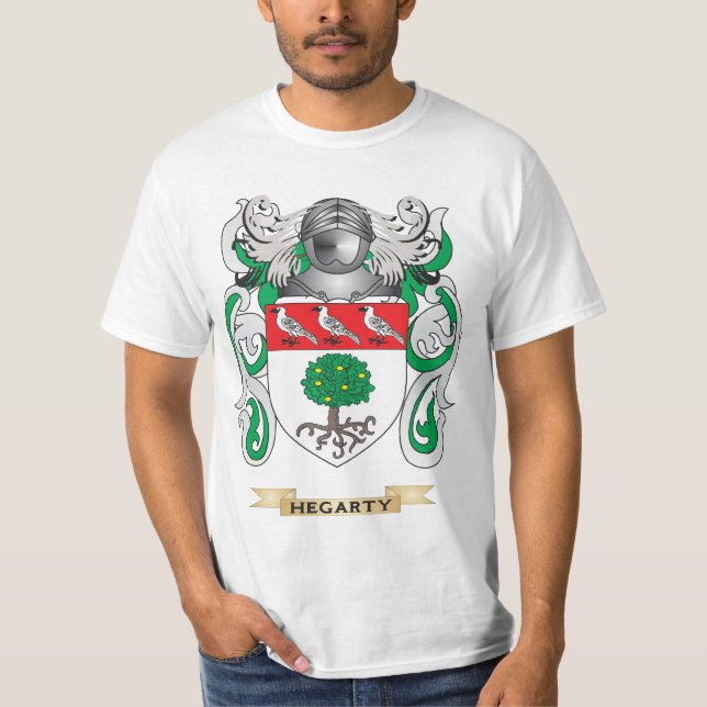 Hegarty Coat of Arms (Family Crest) T-Shirt (Front)