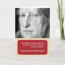 Hegel Anti-Valentine's Day Card