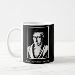 Hegel Nobody Understands Me Fun Philosopher Coffee Mug