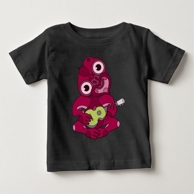 Hei Tiki for Ngaere green uke 2 Baby T-Shirt (Front)