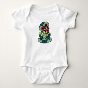 Hei Tiki New Zealand Maori Baby Bodysuit