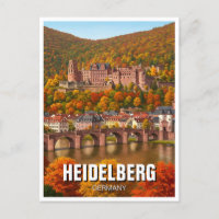 Heidelberg Castle Germany Autumn Travel