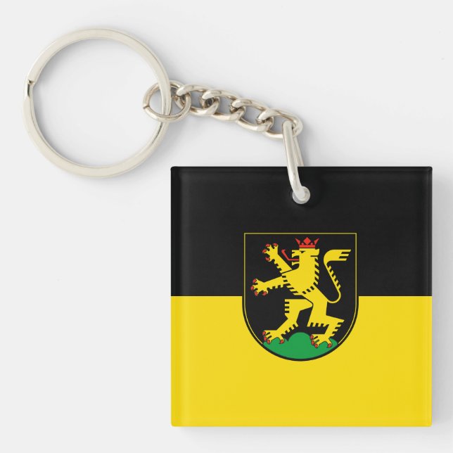 Heidelberg city flag germany symbol key ring (Front)