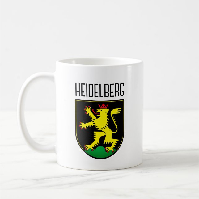 Heidelberg coat of arms - GERMANY Coffee Mug (Left)