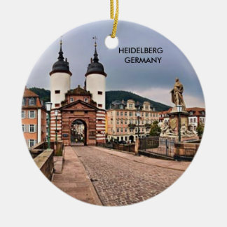 HEIDELBERG GERMANY CERAMIC ORNAMENT