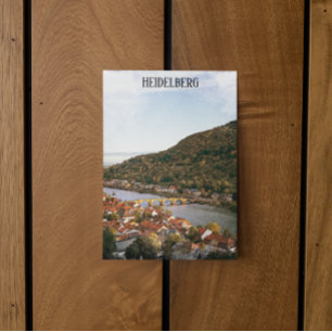 Heidelberg Germany City View Postcard