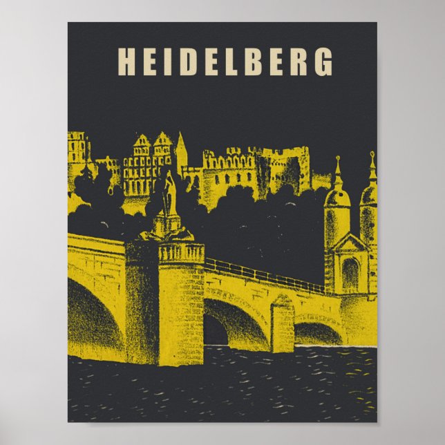 Heidelberg, Germany Poster (Front)