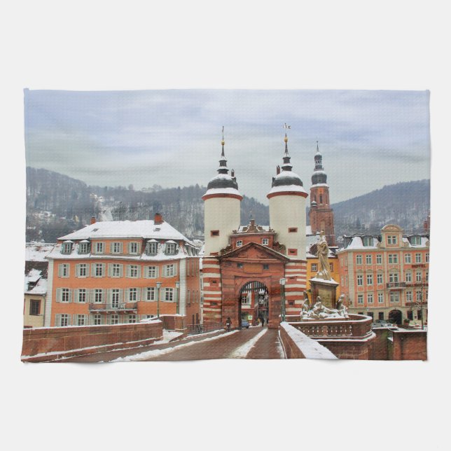 Heidelberg, Germany Tea Towel (Horizontal)