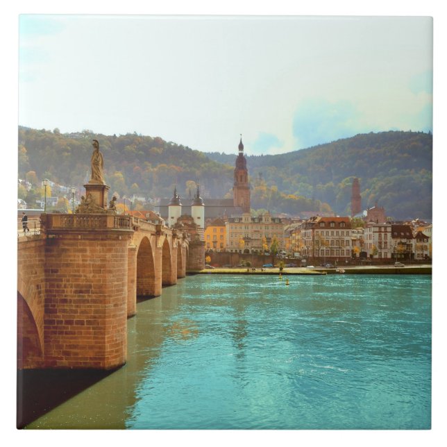 Heidelberg, Germany Tile (Front)