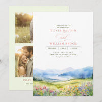 Heidi Mountains Wildflowers Wedding 3 Photos