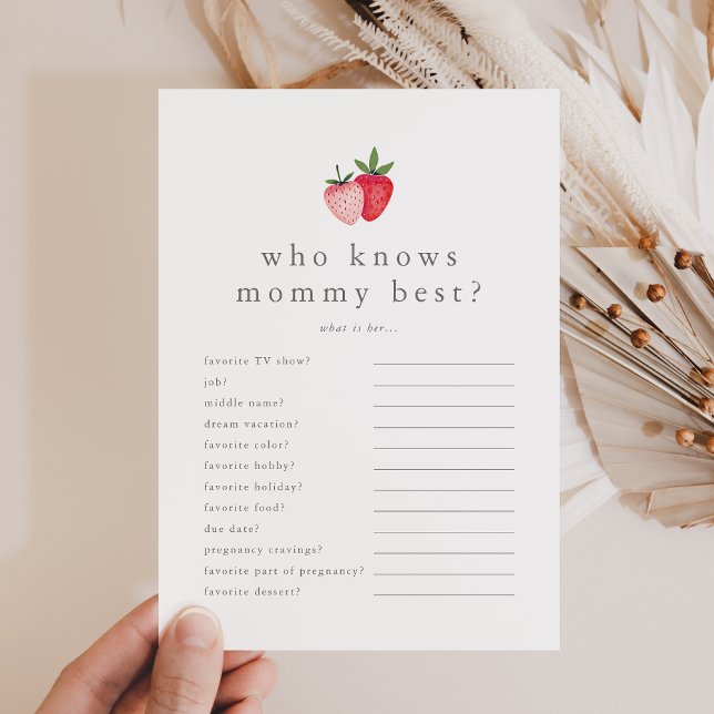 HEIDI Strawberry What's In Your Purse Game Card (HEIDI Strawberry What's In Your Purse Game Card)