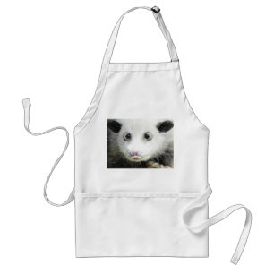 Heidi The Cross Eyed Opossum Standard Apron