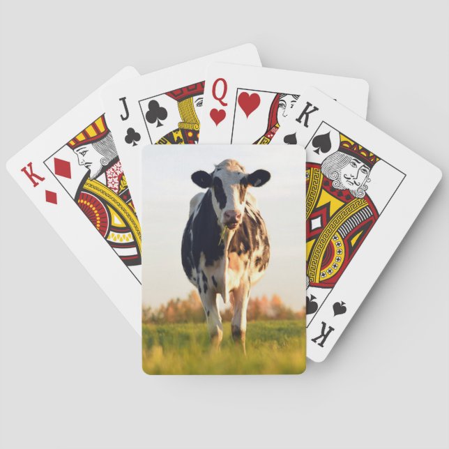 Heifer in the Pasture Playing Cards (Back)