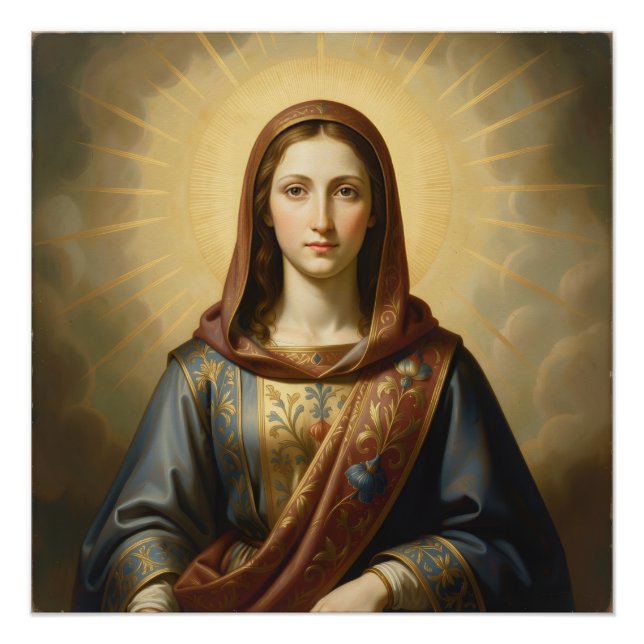 Heilige Mutter Gottes – Göttliche Liebe & Schutz´6 Poster (Front)