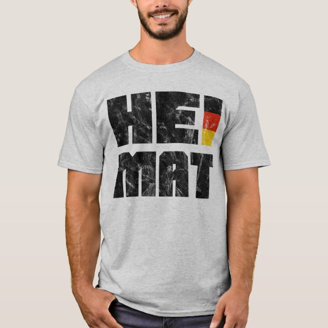 Heimat, German, Germany Home, Homeland T-Shirt (Front)