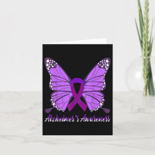 Heimer Awareness Purple Ribbon The End Of Heimer Card