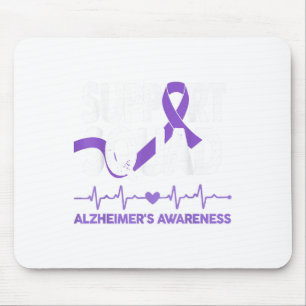 Heimer-shirts Support Squad Men Women Dementia Awa Mouse Pad