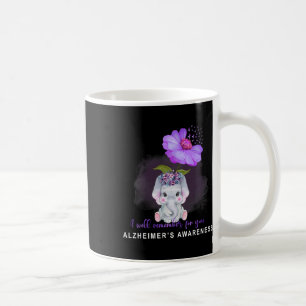 Heimerheimer Awareness Cute Elephant I'll Remember Coffee Mug