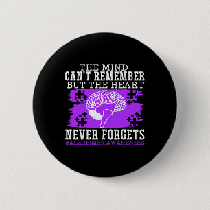 Heimerheimer Awareness Dementia Distressed 6 Cm Round Badge