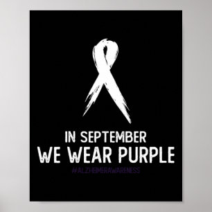 Heimerheimer Awareness Dementia In September We We Poster