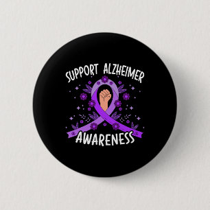 Heimerheimer Awareness Dementia Support 2 6 Cm Round Badge