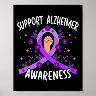 Heimerheimer Awareness Dementia Support 3 Poster