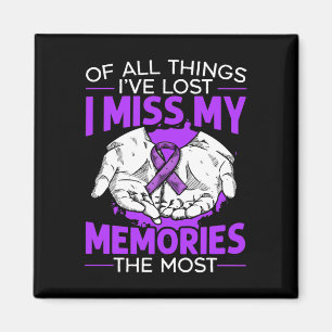 Heimerheimer Awareness Dementia Support 6 Magnet