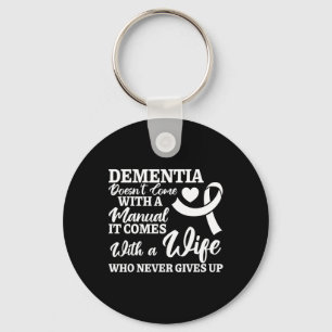 Heimerheimer Awareness Dementia Wife Never Gives U Key Ring
