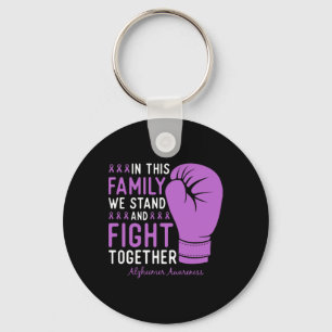 Heimerheimer Awareness Family Fight Support Boxing Key Ring