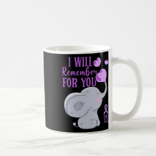 Heimerheimer Awareness I Will Remember For You End Coffee Mug