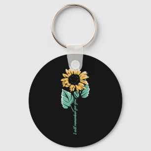 Heimerheimer Awareness I Will Remember For You Sun Key Ring