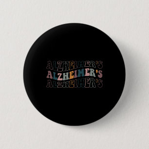 Heimerheimer' Awareness Love Never Forgets 1 6 Cm Round Badge