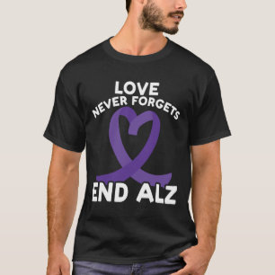 Heimerheimer Awareness Love Never Forgets End Heim T-Shirt