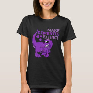 Heimerheimer Awareness Make Dementia Extinct End H T-Shirt