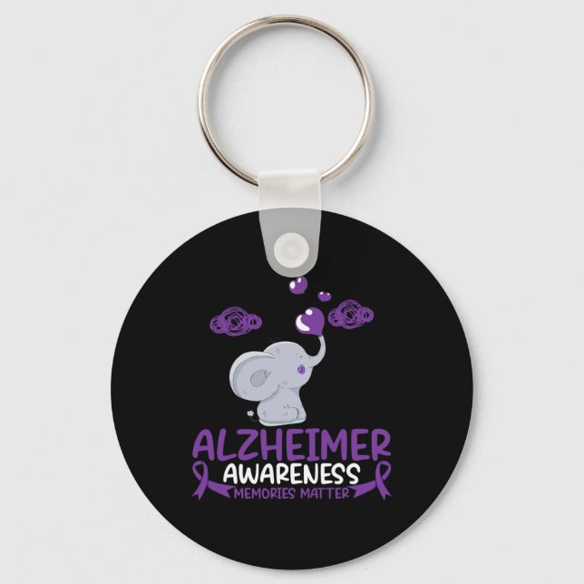 Heimerheimer Awareness Memories Problem End Heimer Key Ring (Front)