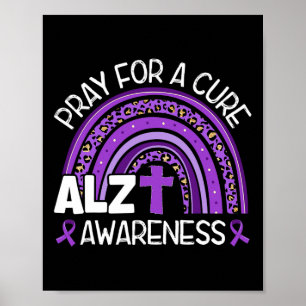 Heimerheimer Awareness Mum Women Heimer Awareness Poster
