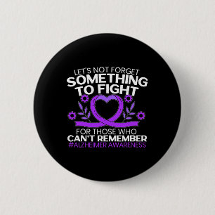 Heimerheimer Awareness Purple Ribbon 2 6 Cm Round Badge