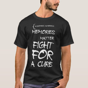 Heimerheimer Awareness Purple Ribbon Support Month T-Shirt