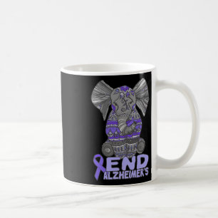 Heimerheimer Awareness Shirts And Gifts Purple Ele Coffee Mug