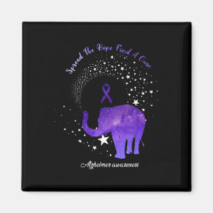 Heimerheimer Awareness Spread The Hope Find A Cure Magnet