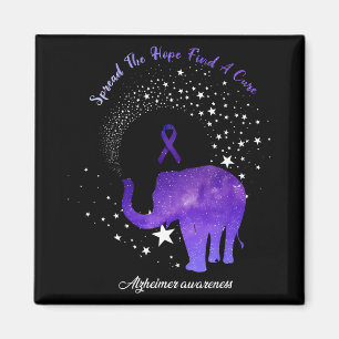 Heimerheimer Awareness Spread The Hope Find A Cure Magnet