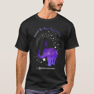 Heimerheimer Awareness Spread The Hope Find A Cure T-Shirt