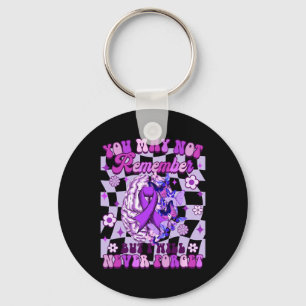 Heimerheimer Awareness You May Not Remember I Will Key Ring