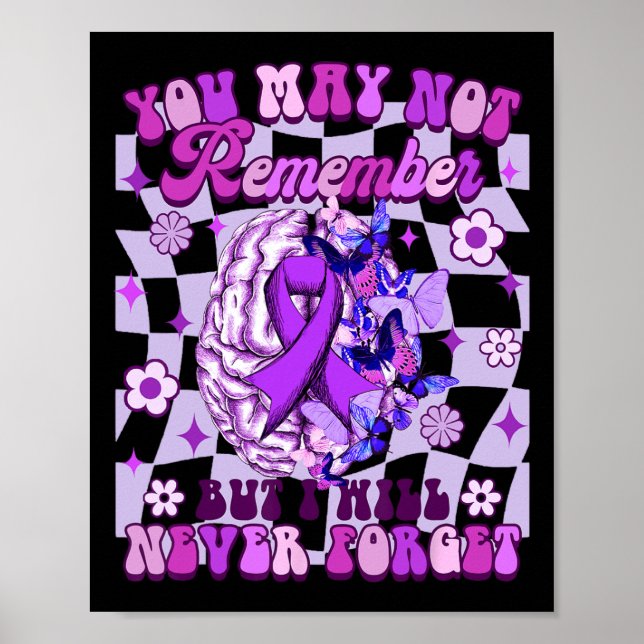 Heimerheimer Awareness You May Not Remember I Will Poster (Front)