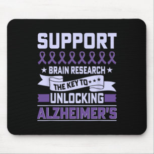 Heimerheimer Brain Injury Design Purple Heimerheim Mouse Pad