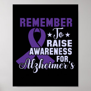 Heimerheimer Brain Injury Design Purple Heimerheim Poster