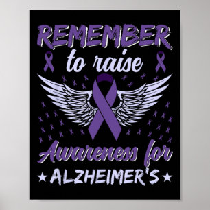 Heimerheimer Brain Injury Design Purple Heimerheim Poster